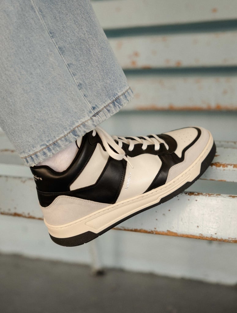 Turnschuhe : Fraser - Off White & Deep Black