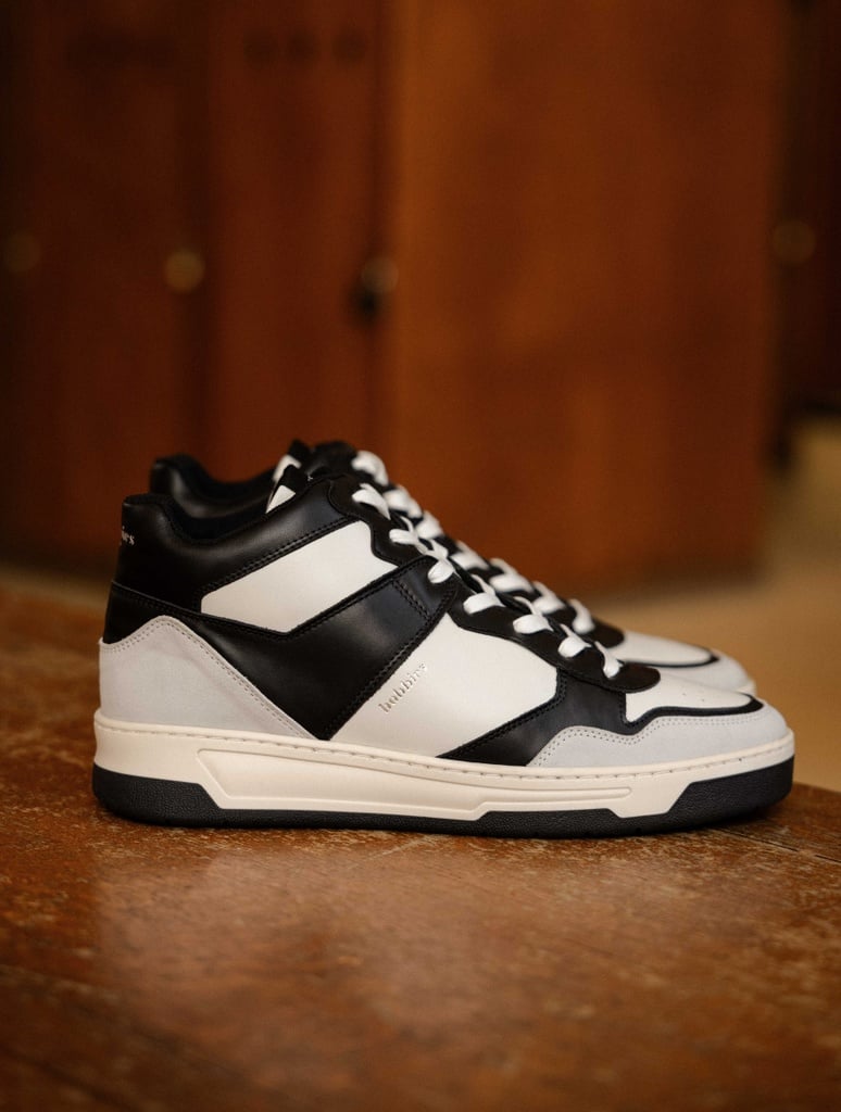 Baskets : Fraser - Off-White & Deep Black