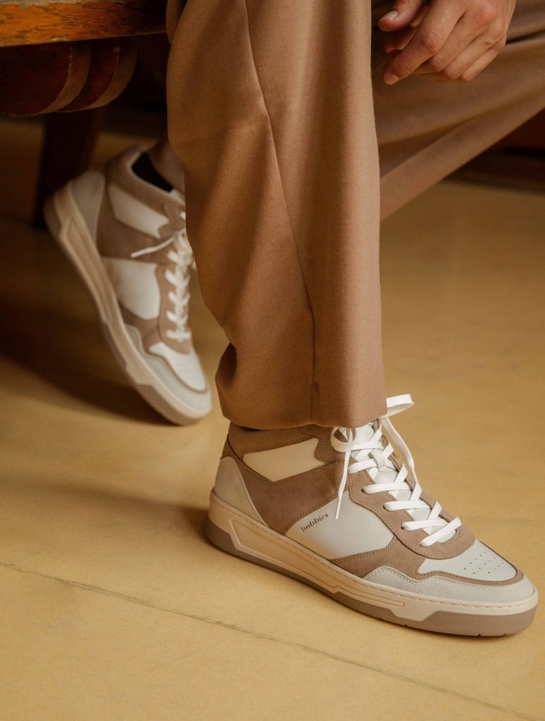 Sneakers : Fraser - Off-White & Ash Beige