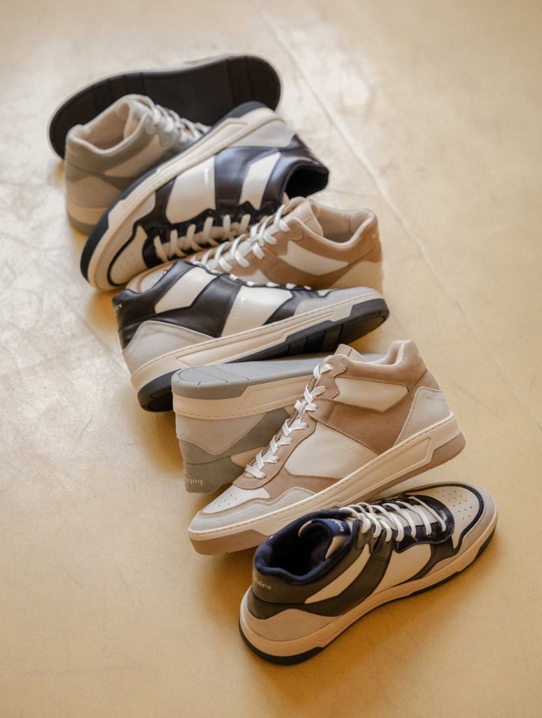 Baskets : Fraser - Off-White & Ash Beige