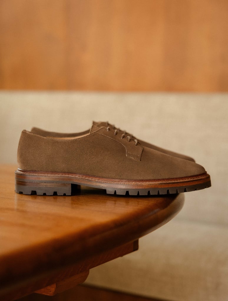 Derbies & Oxfords : Gaspard - Khaki Brown