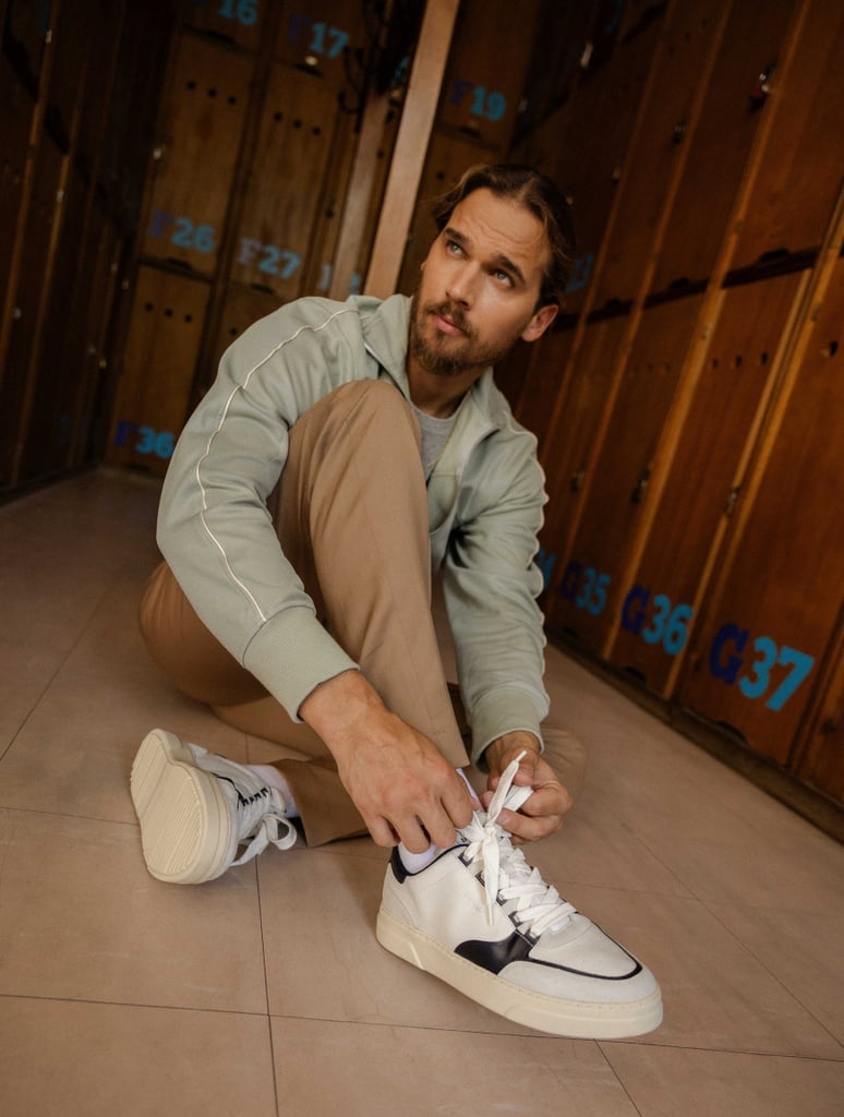 Turnschuhe : Thanassi - Off White & Lucivert Blue