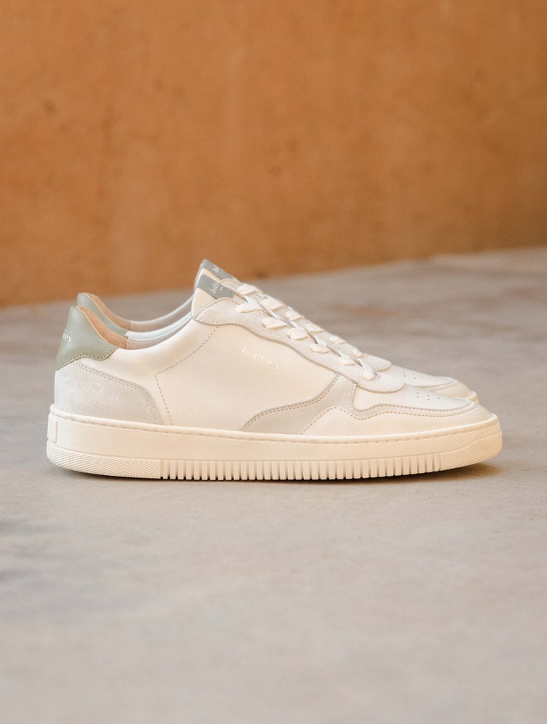 Turnschuhe : Travis - Off White & Rosemary
