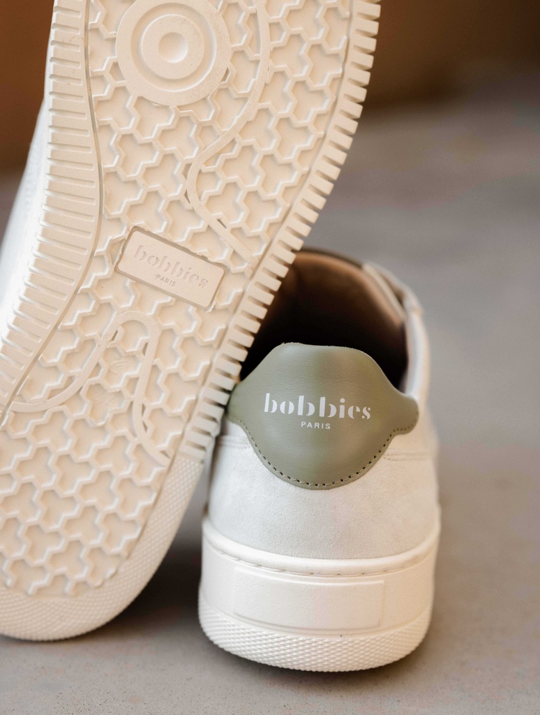 Turnschuhe : Travis - Off White & Rosemary