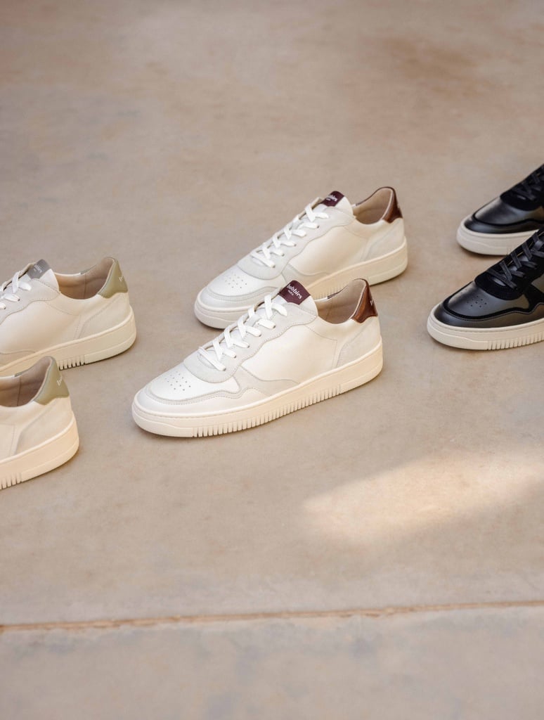 Turnschuhe : Travis - Off White & Rosemary