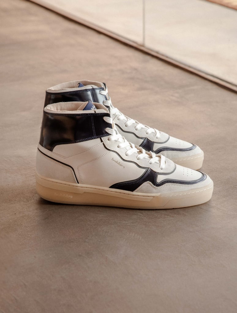 Sneakers : Vinson - Off White & Lucivert Blue