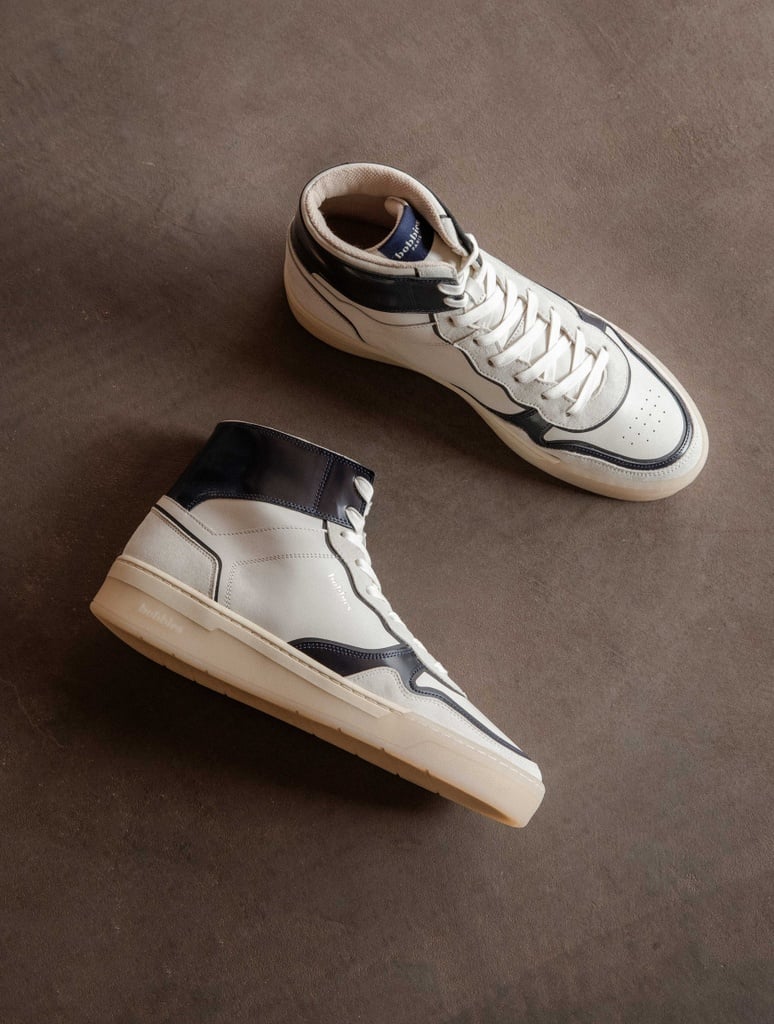 Turnschuhe : Vinson - Off White & Lucivert Blue