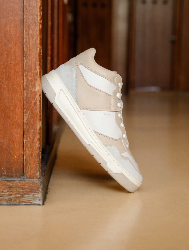 Sneakers : Alija - Off White & Beige