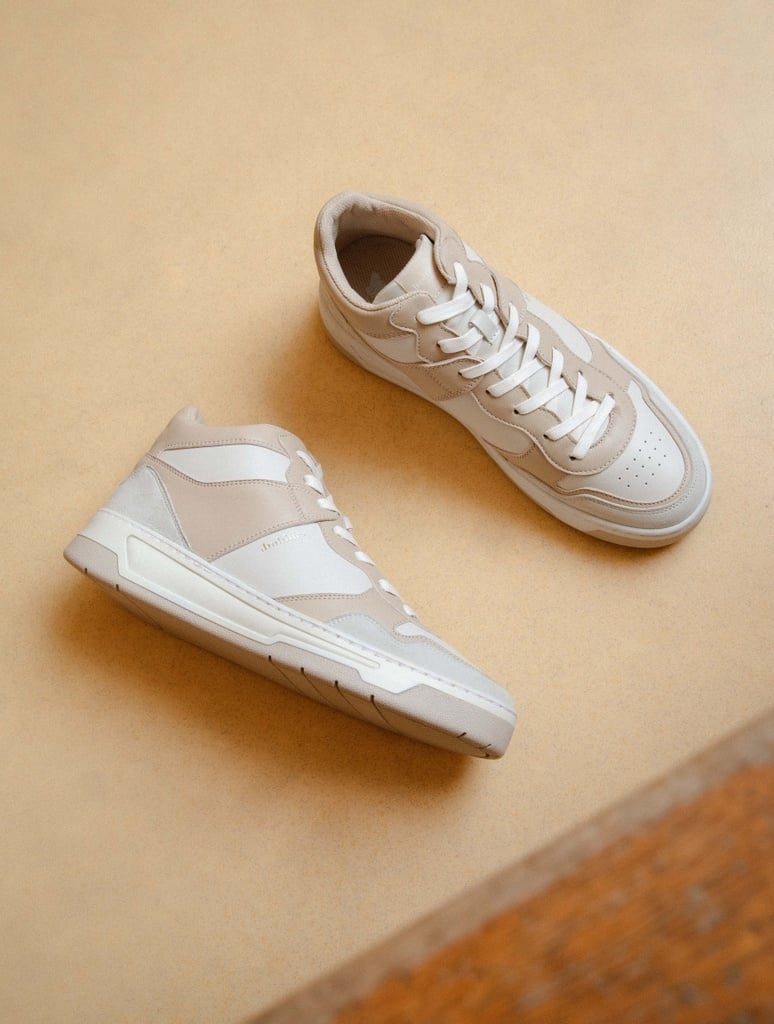 Baskets : Alija - Off White & Beige