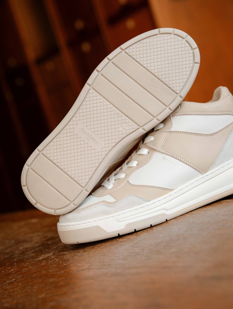 Baskets : Alija - Off White & Beige