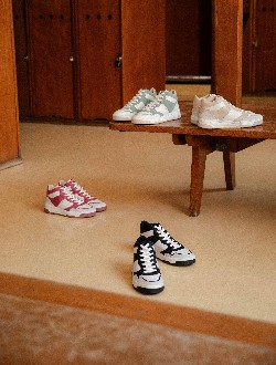 Baskets : Alija - Off White & Beige