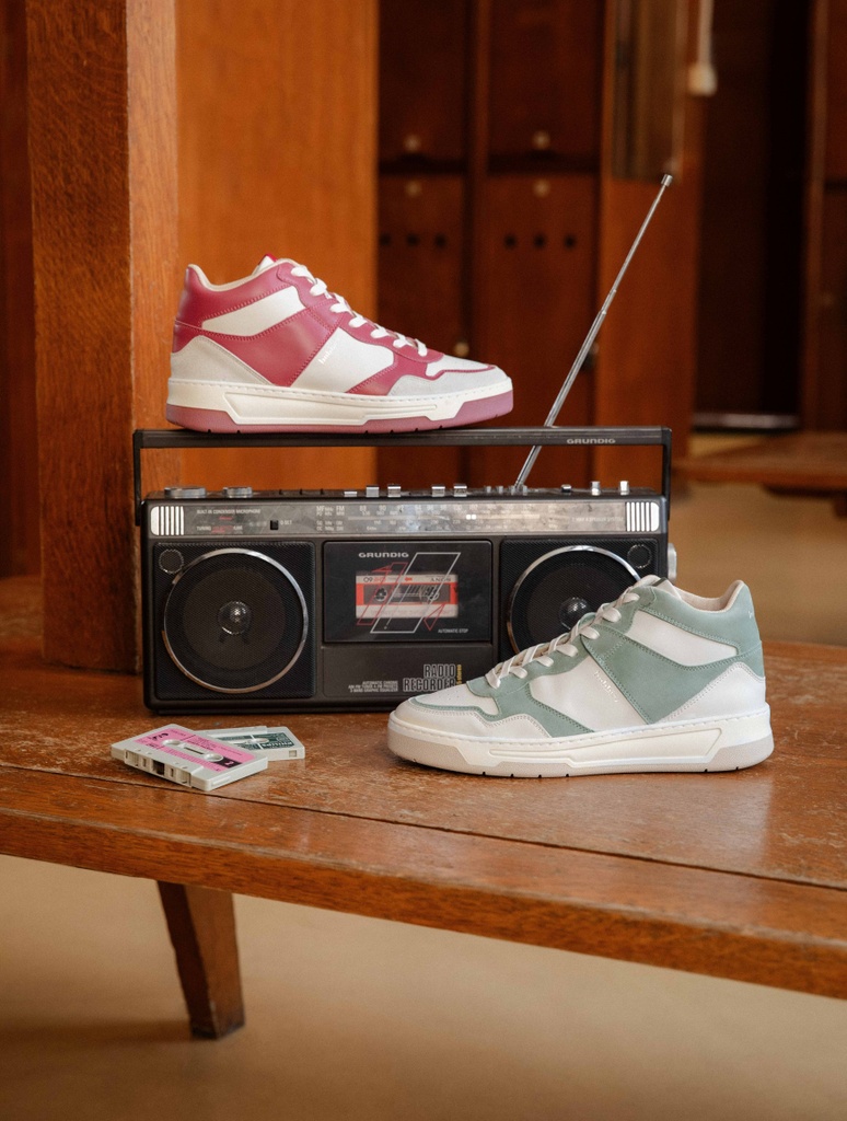 Zapatillas : Alija - Off White & Rosato