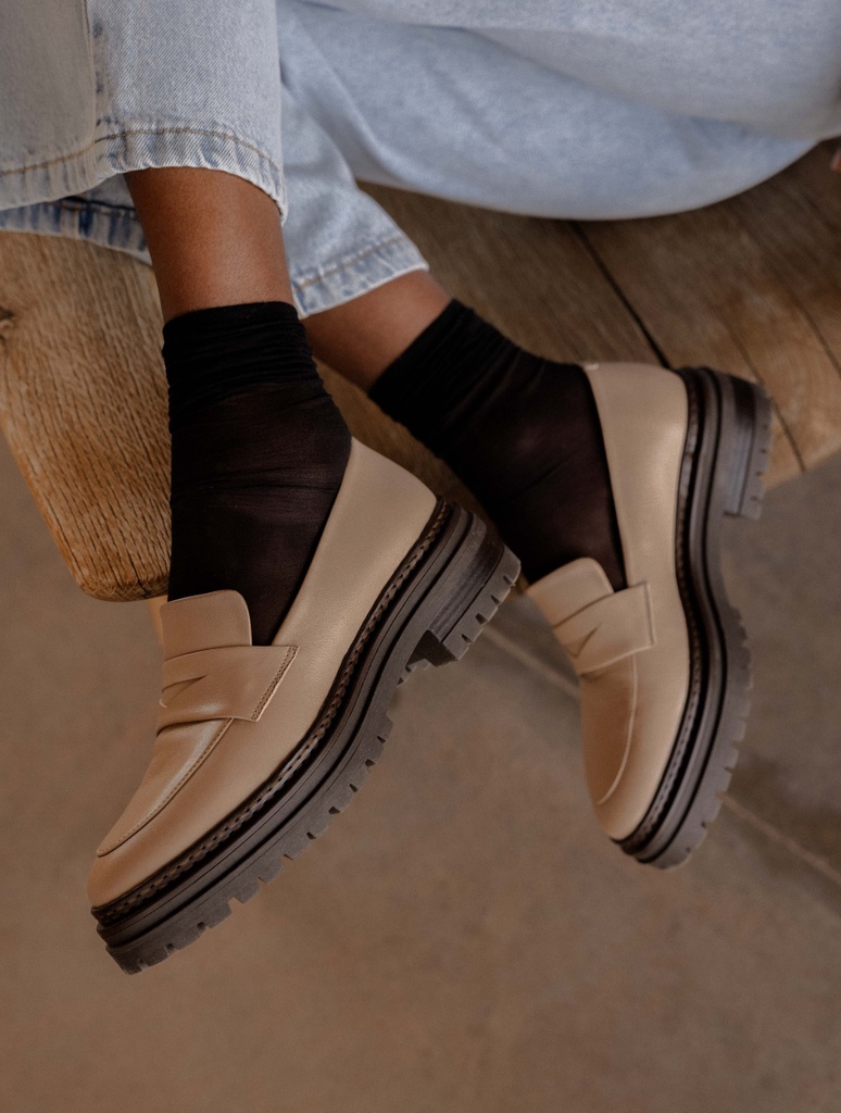 Loafers & Derbies : Amalia - Chaï Latte