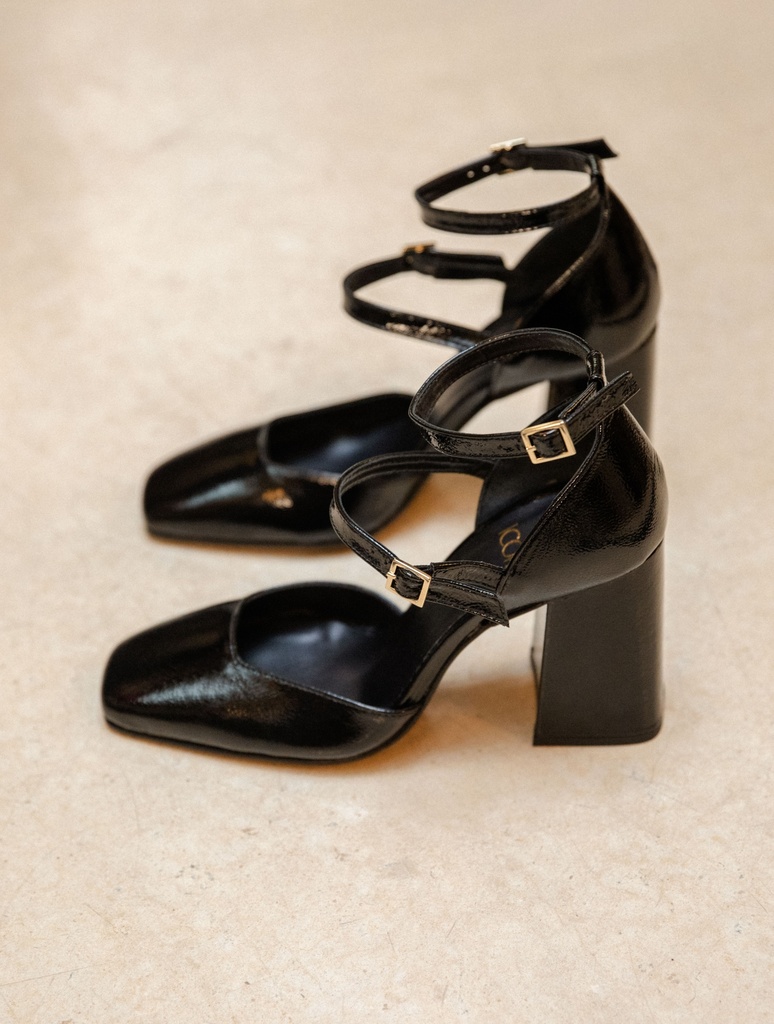 Babies & Escarpins : Anya - Black Vinyl