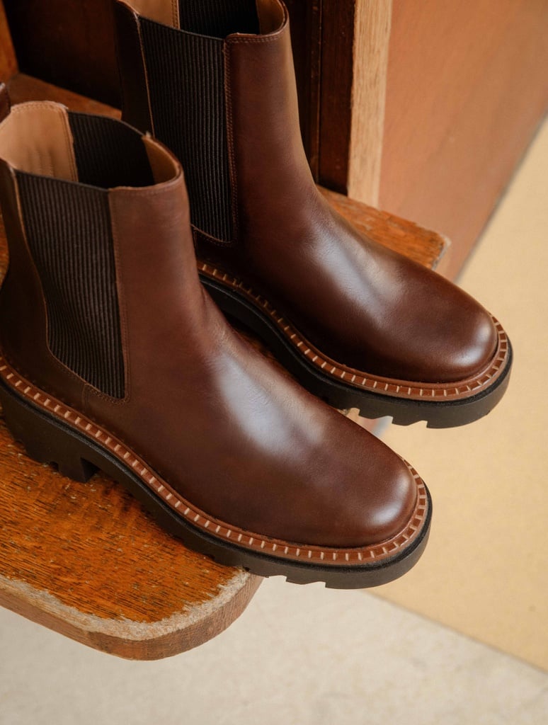 Flache Stiefel : Cameron - Irish Coffee