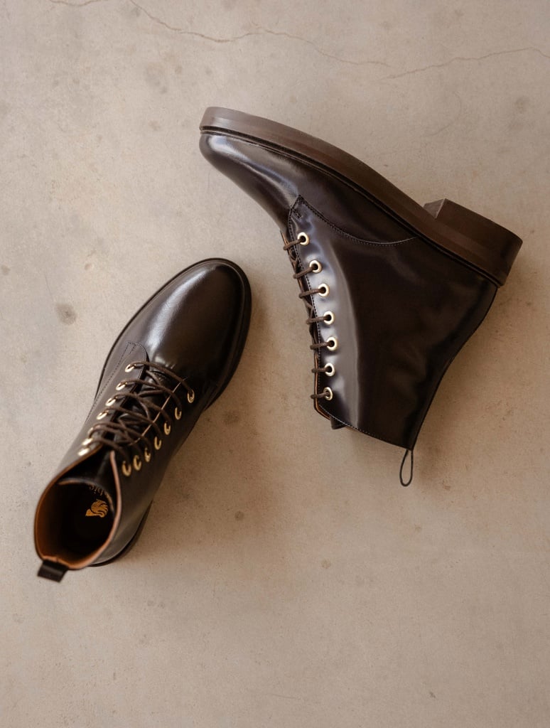 Flat Boots : Debby - Espresso