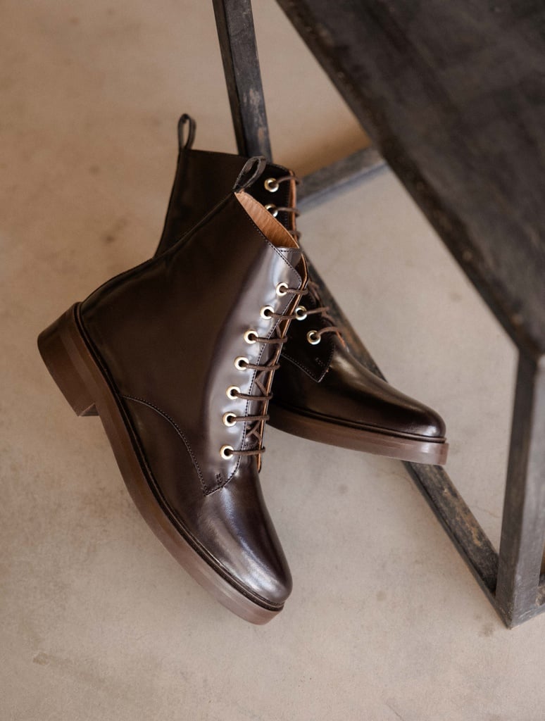 Flat Boots : Debby - Espresso