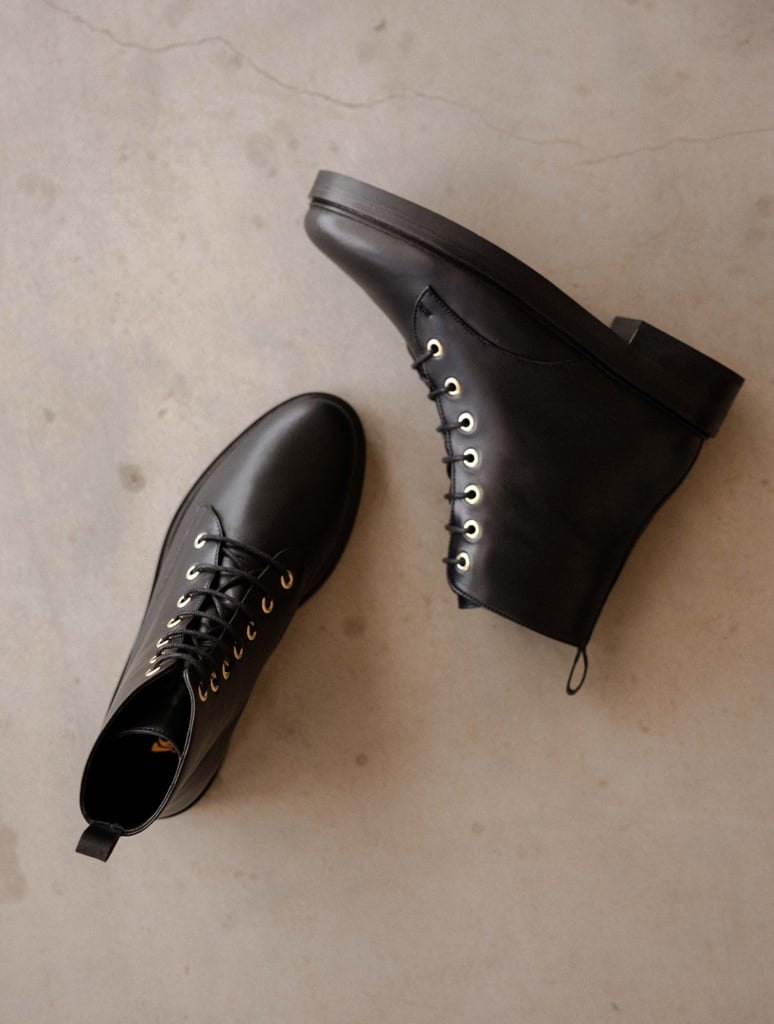 Flat Boots : Debby - Passion Black