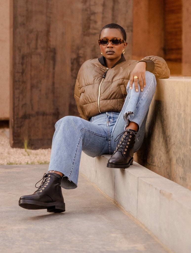 Flat Boots : Debby - Passion Black