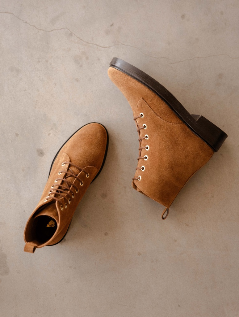 Flat Boots : Debby - Squirrel