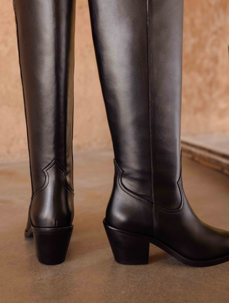 Bottes & Cuissardes : Dolores - Passion Black