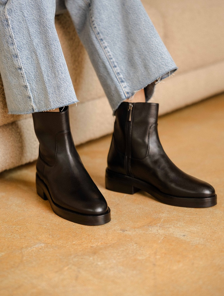 Flache Stiefel : Eryn - Passion Black