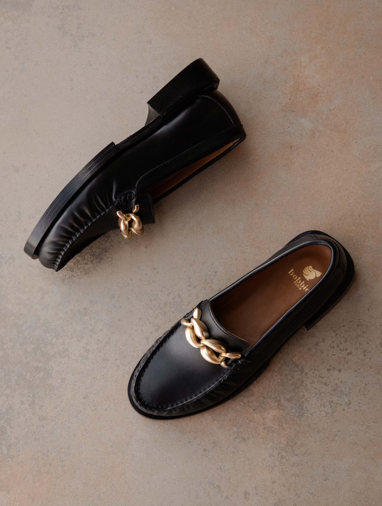 Loafers & Derbies : Imane - Deep Black