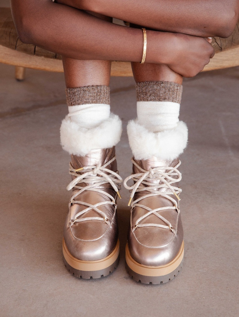 Winter Stiefel : Kiruna - Sepia Champagne