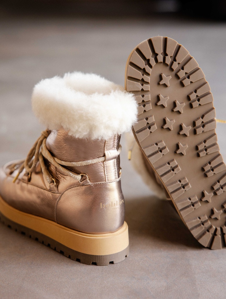 Winter Stiefel : Kiruna - Sepia Champagne