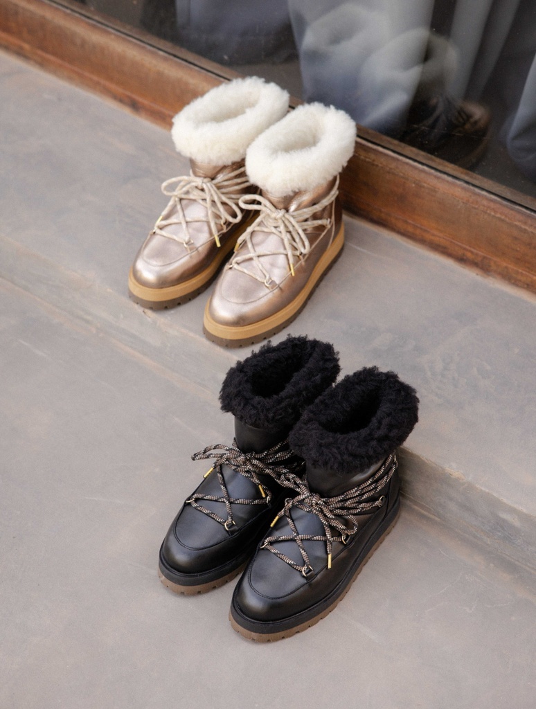 Winter Stiefel : Kiruna - Sepia Champagne