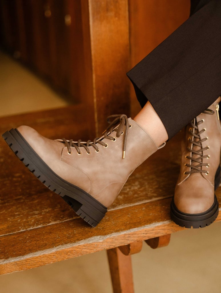 Boots Plates : Max - Terre Brune