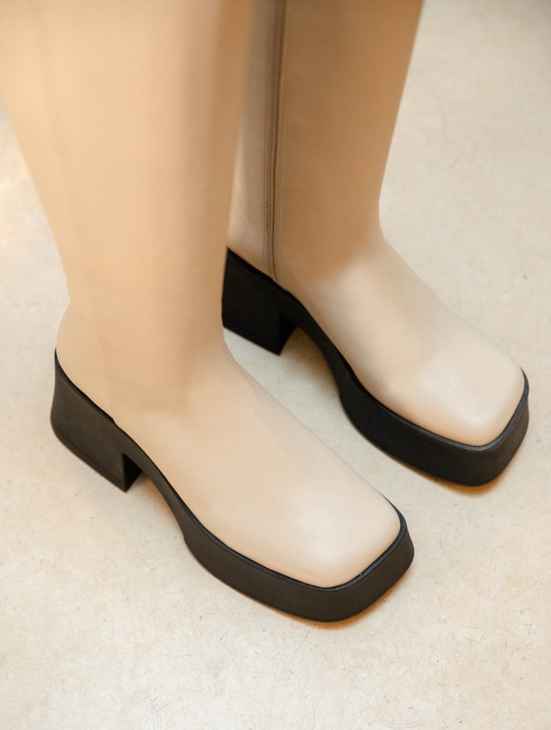 Bottes & Cuissardes : Meera - Beige