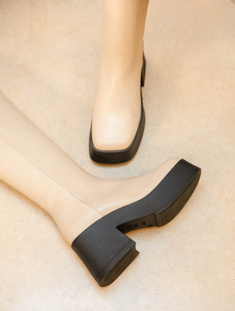 Bottes & Cuissardes : Meera - Beige