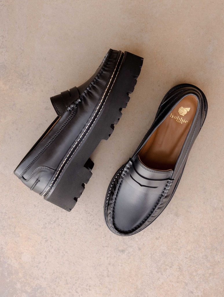Mokassins & Derbys : Niki - Deep Black