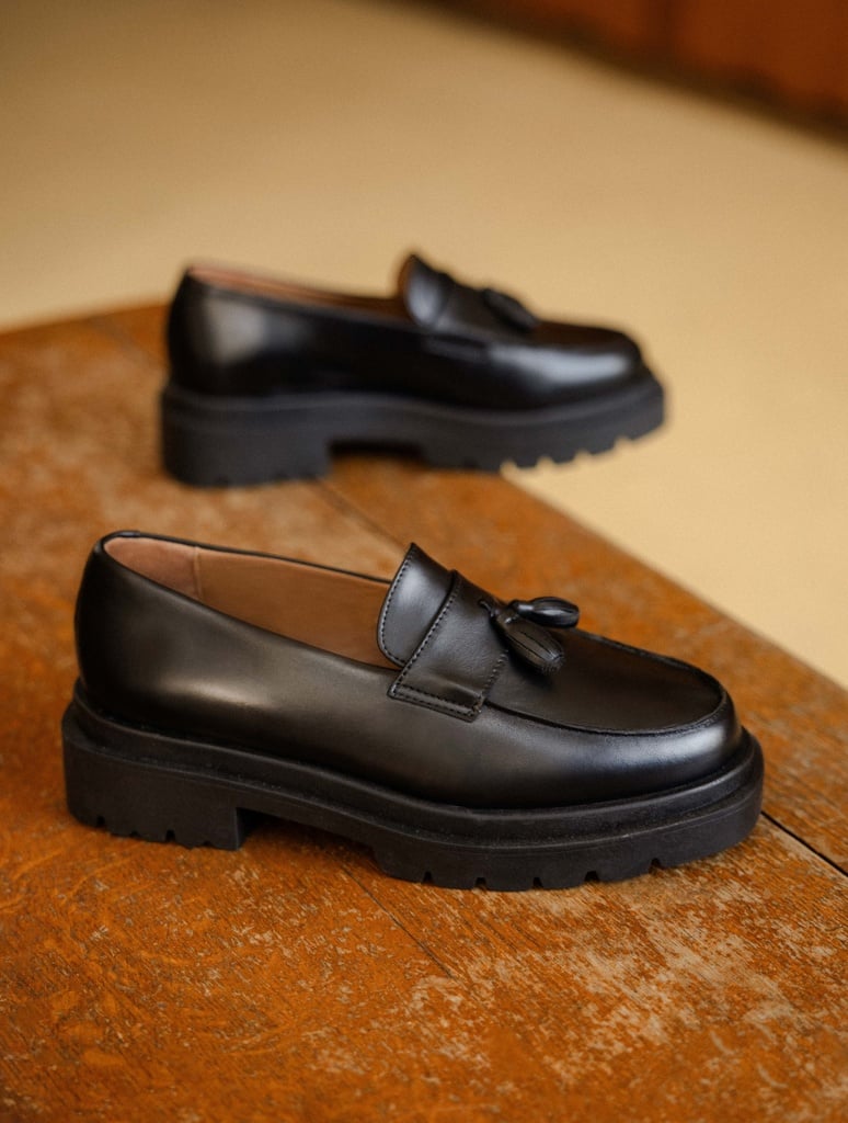 Mocassins & Derbies : Nimah - Deep Black