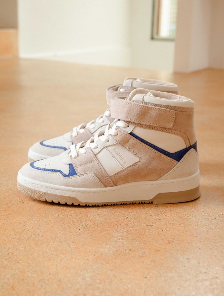 Sneakers : Noa - Papyrus & Smalt Blue