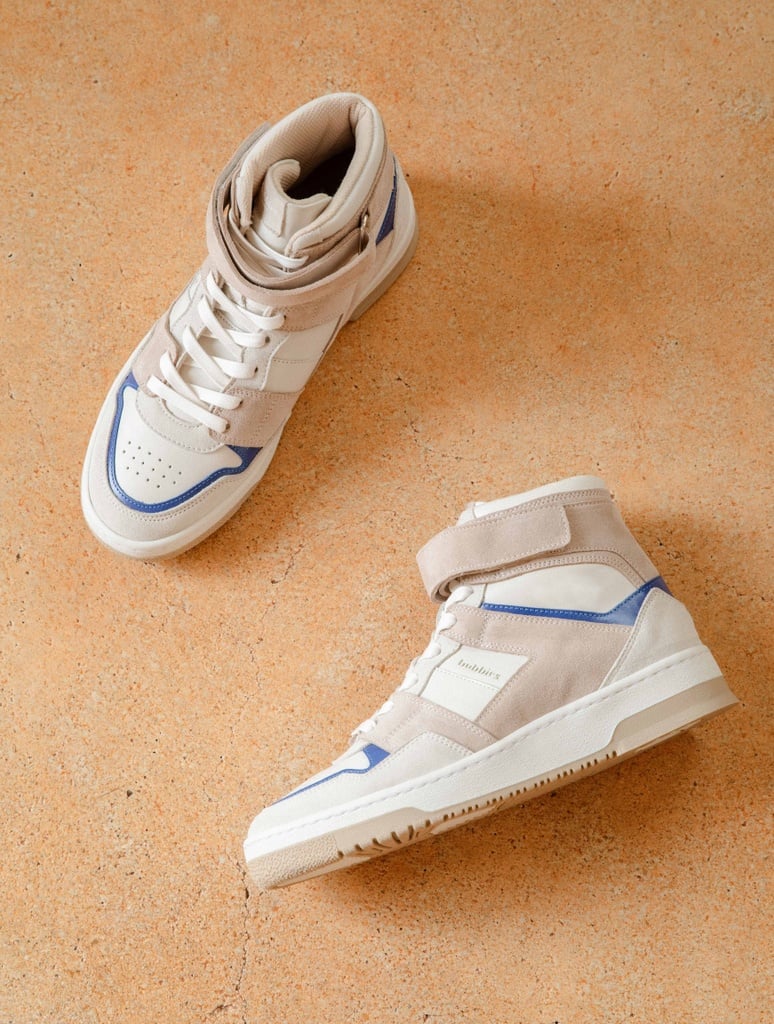 Sneakers : Noa - Papyrus & Smalt Blue
