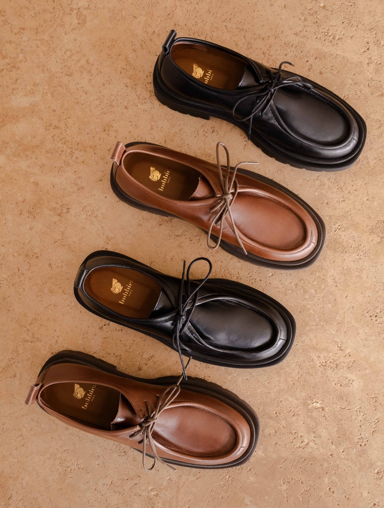 Mokassins & Derbys : Noreen - Passion Black