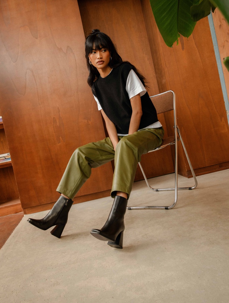 Boots à Talons : Wilma - Passion Black