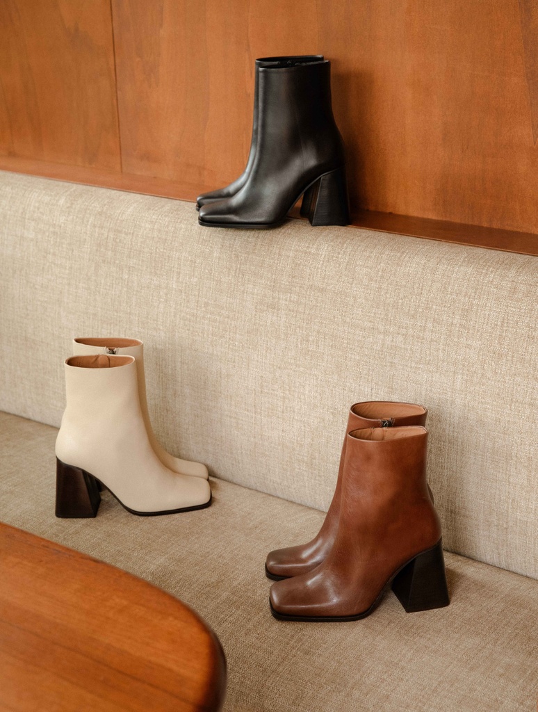 Boots à Talons : Wilma - Passion Black