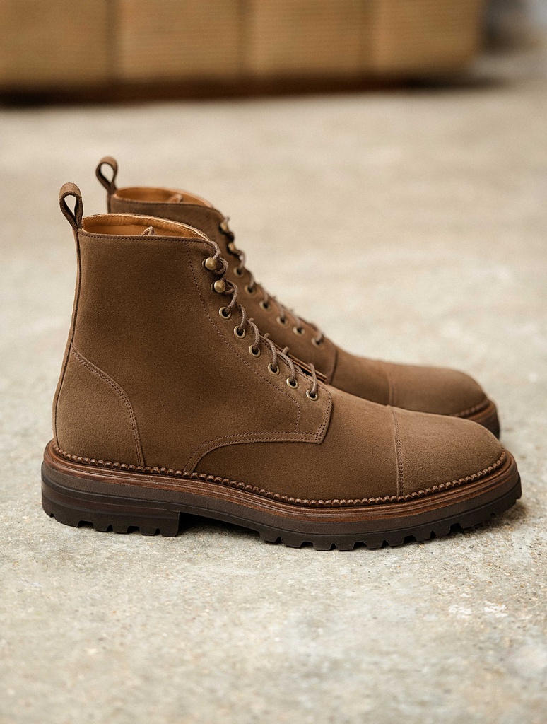 Botas : Alan - Khaki Brown