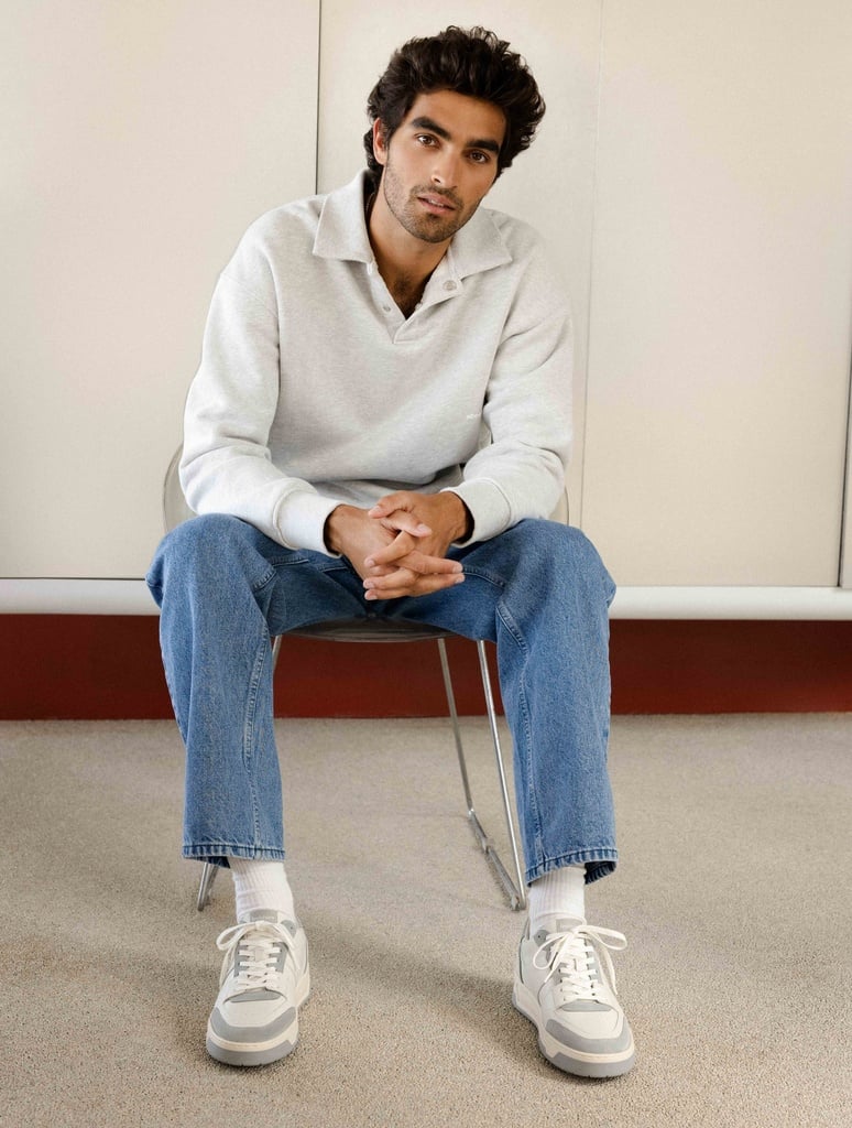 Sneakers : Cyrus - Off White & Frosty Blue