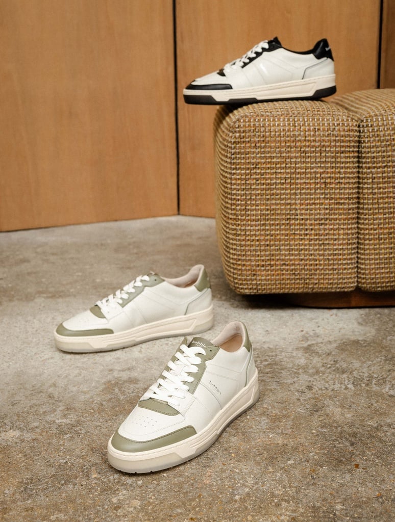 Baskets : Cyrus - Off-White & Deep Black