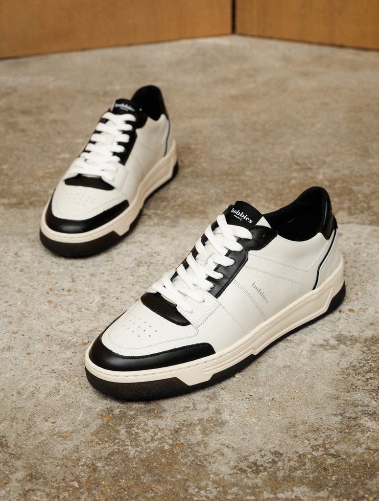 Baskets : Cyrus - Off-White & Deep Black