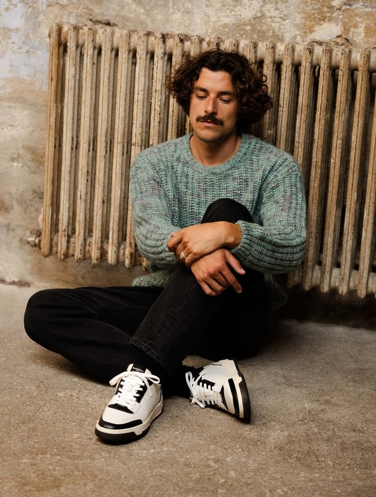 Baskets : Cyrus - Off White & Deep Black