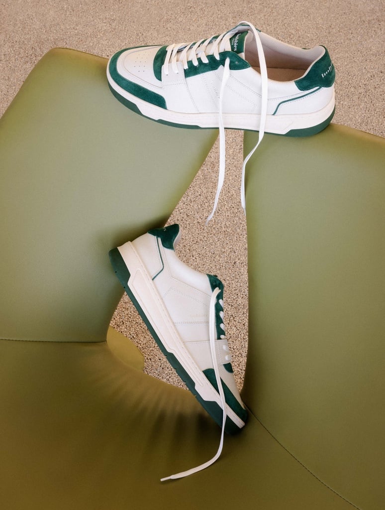 Sneakers : Cyrus - Off White & Imperial Green