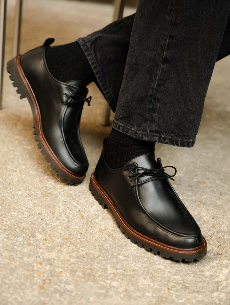 Derbies & Oxfords : Gordon - Noir Obscur
