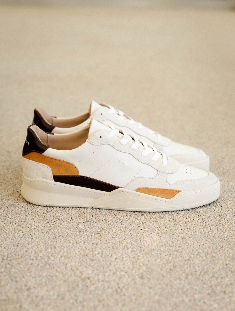 Zapatillas : Malibu - Off White - Amarena - Saffron