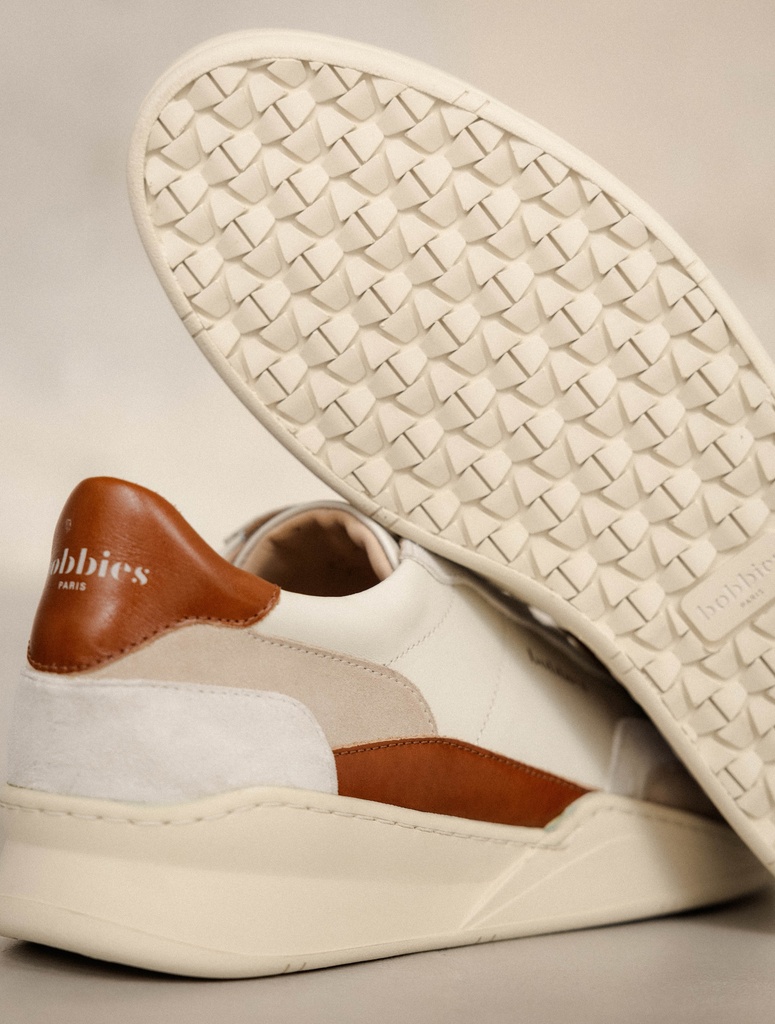Baskets : Malibu - Off White - Cinnamon - Papyrus