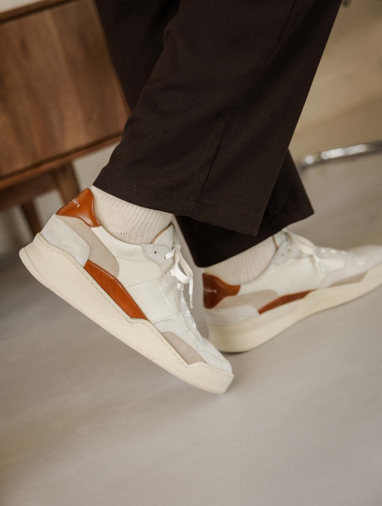 Zapatillas : Malibu - Off White - Cinnamon - Papyrus